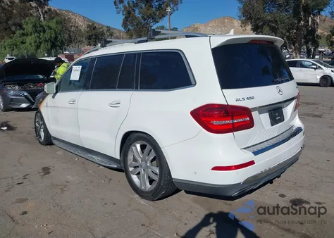 2017 Mercedes-Benz Gls 450 4Matic z USA, uszkodzony, nr VIN 4JGDF6EE4HA866275